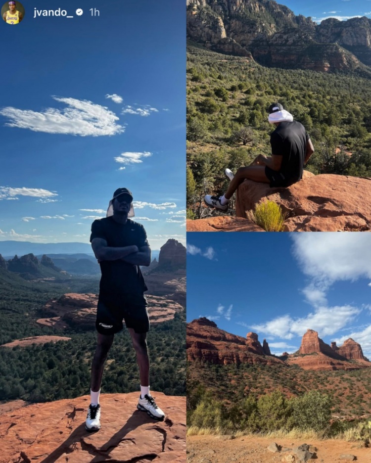 湖人兜售范德比尔特 本人晒野外照疑似回应