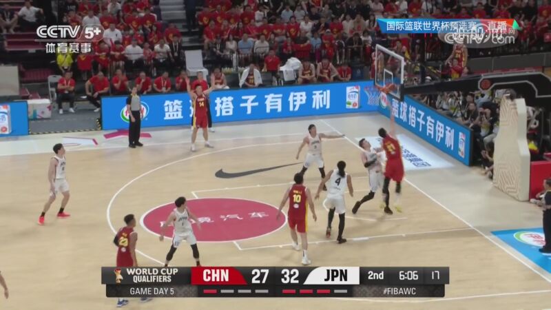 [CCTV全场集锦]🏀世亚预-中国男篮19分负日本&出线告急 胡金秋15分 霍金森27分