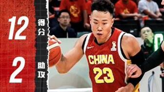 [贺希宁集锦]效率不高！贺希宁15中5拿到12分1板2助 下半场仅2分