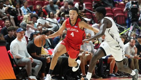 [腾讯全场集锦] 🏀夏联-老鹰力克篮网 8号秀弗莱明斯9+7+5 科比·约翰逊17+7