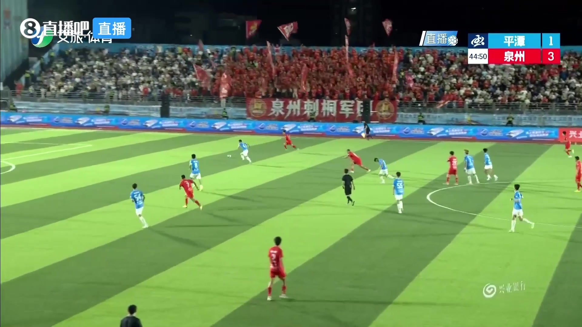 许琦补射完成梅开二度！泉州队4-1领先